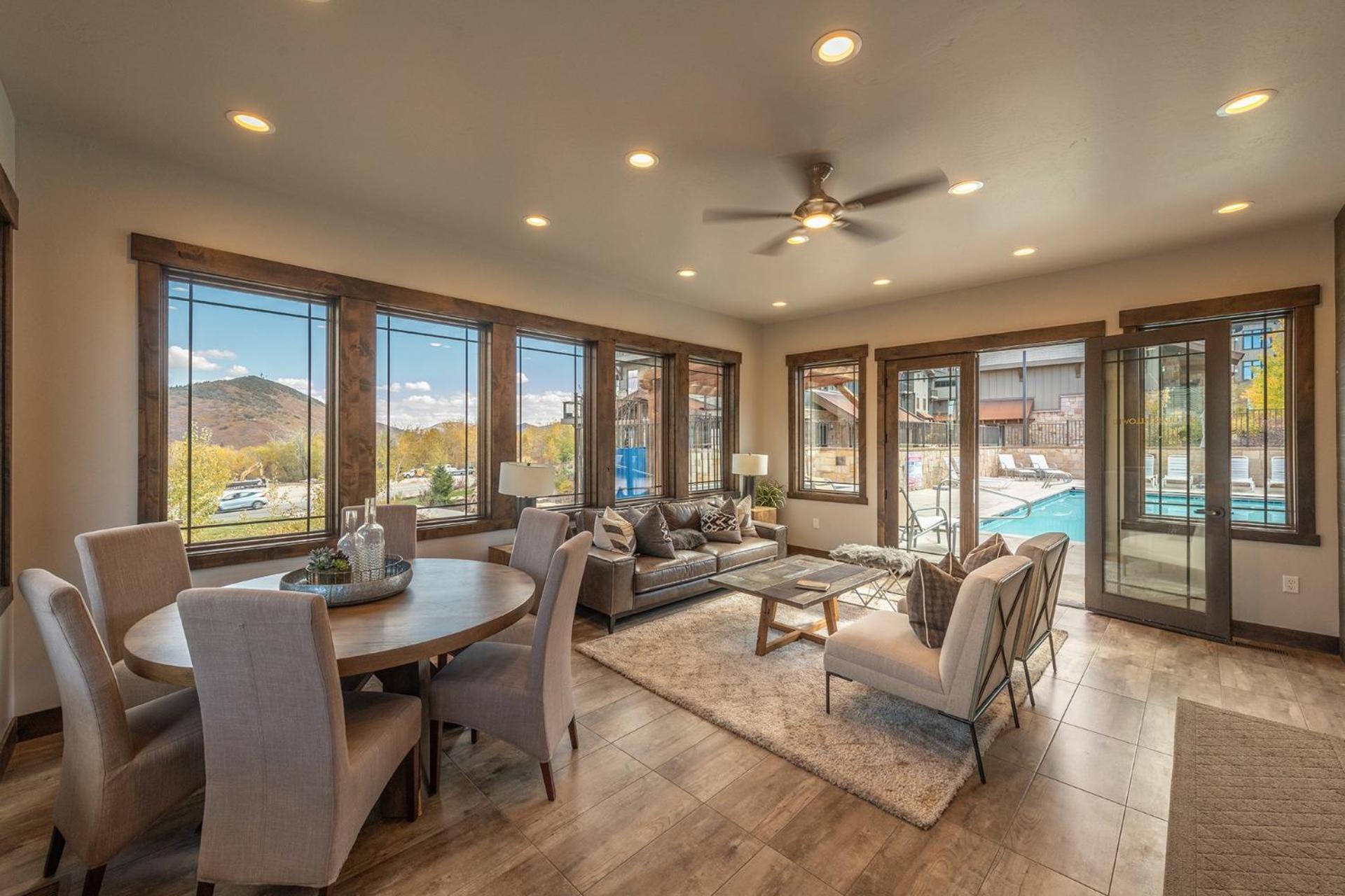 Blackstone Luxury 2Br, Walk To Skiing At Cabriolet, Mountain View, Shared Pool And Hot Tub, Gym Park City Exteriér fotografie